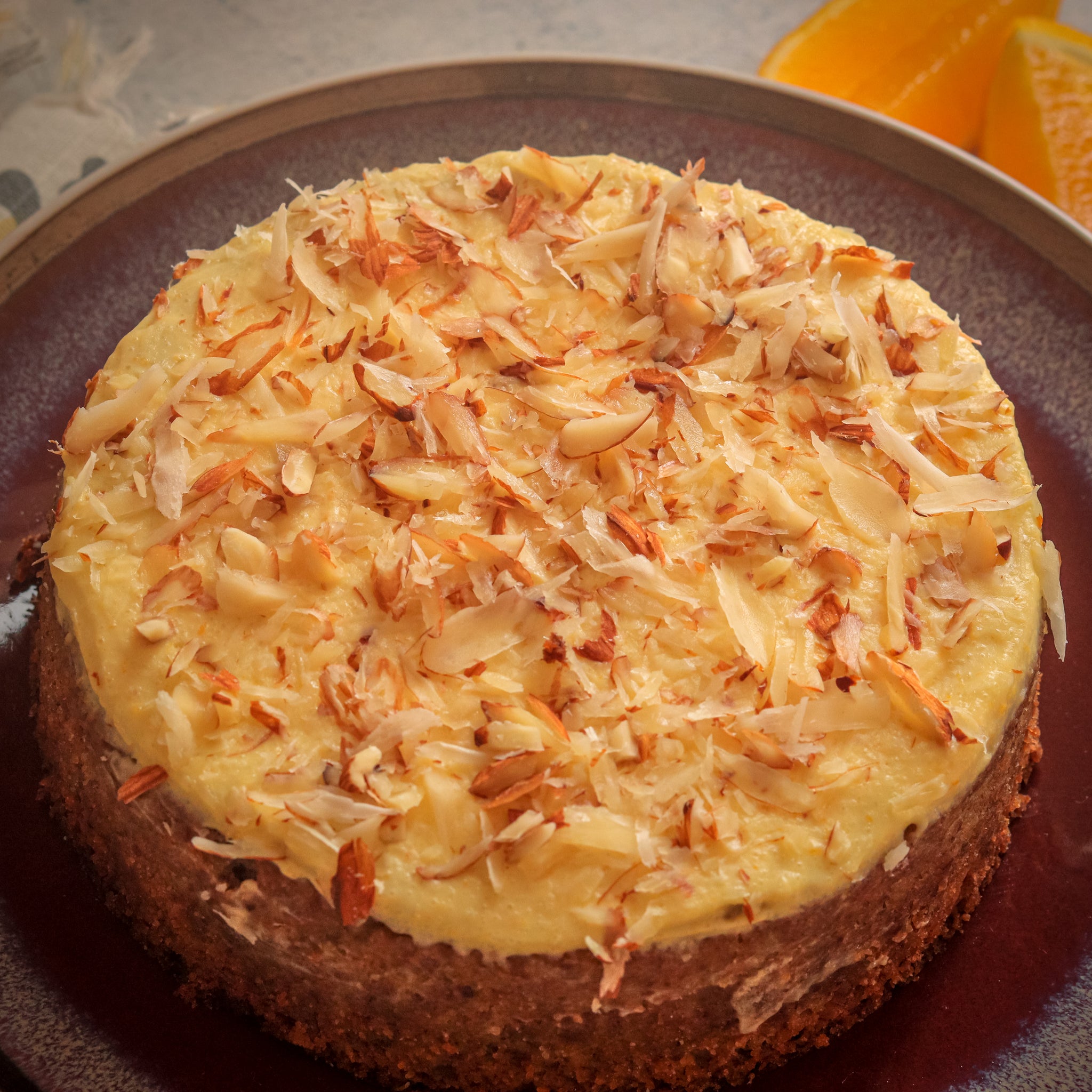 Orange & Almond Cake (500g, Protein Rich, Sugar/Grain Free)